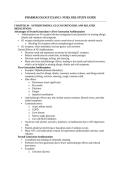 Pharmacology Exam 2- NURS 3502- NCLEX RN