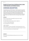 Florida &lpar;FL&rpar; Process Server Certification Exam &vert; Latest Verified Questions and Detailed Answers 