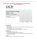OCR A Level Classical Civilisation H408&sol;24 Greek Art  Combined Question &NewLine;Paper and Mark Scheme 
