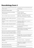 Neurobiology Exam 4 With Questions &NewLine;And Answers Latest Update 2026
