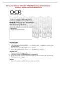 OCR A Level Classical Civilisation H408&sol;34 Democracy and the Athenians  &NewLine;Combined Question Paper and Mark Scheme