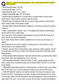NURS 6111 &ndash; ADVANCED PATHOPHYSIOLOGY &ndash; EXAM 1 STUDY GUIDE WITH KEY CONCEPTS AND LAB VALUES