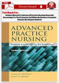 Solution Manual for Advanced Practice Nursing&colon; Essential Knowledge for the Profession 3rd Edition by Susan M&period; DeNisco &vert; Complete Solutions Guide A&plus;