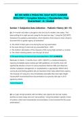 NR 509 WEEK 6 PEDIATRIC SOAP NOTE SUMMER 2026&sol;2027 &vert; Complete Solution &vert; Chamberlain &vert; Pass Guaranteed - A&plus; Graded&NewLine;&NewLine;
