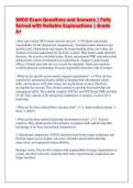 SNCO Exam Questions and Answers &vert; Fully&NewLine;Solved with Reliable Explanations &vert; Grade&NewLine;A&plus;