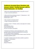 Guidewire Associate Exam Questions and&NewLine;Answers &lpar;2026&rpar; &vert; Verified Answers with InDepth Rationales &vert; A&plus; Verified&NewLine;