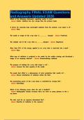 Radiography FINAL EXAM Questions and Answers Updated 2026