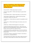 EpicCare Ambulatory 2026 Administration&NewLine;Exam Questions and Answers &lpar;Real Exam&NewLine;Verified Answers&rpar;