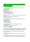 FEMA ICS 200 EXAM SET QUESTIONS AND ANSWERS
