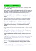 ICS 200 EXAM SET Q&A