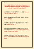 Branch 2 SPCB Actual Verified Exam Questions And &NewLine;Answers Practice Questions with Solutions Newest &vert; &NewLine;Already Graded A&plus;&vert;&vert;Newest Exam&excl;&excl;&excl;
