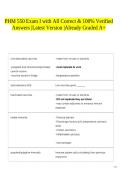 PHM 550 Exam I with All Correct & 100&percnt; Verified Answers &vert;Latest Version &vert;Already Graded A&plus;