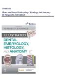  Complete Test Bank For Illustrated Dental Embryology&comma; Histology&comma; and Anatomy &ndash; 5th Edition by Margaret &vert; Verified Questions & Answers