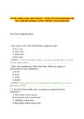 NOTARY PUBLIC EXAM PREP 2026&sol;2027 &vert; COMPLETE EXAM QUESTIONS AND 100&percnt; VERIFIED ANSWERS &vert;LATEST VERSION &lpar;PASS GUARANTEE&rpar;