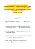 Cosmetology State Board Written Study Guide &NewLine;Comprehensive Resource To Help You Ace 2026-2027 Exams &NewLine;Includes Frequently Tested Questions With ELABORATED &NewLine;100&percnt; Correct COMPLETE SOLUTIONS Guaranteed Pass First &NewLine;Attempt&excl;&excl; Current Update&excl;&excl;  &NewLine;Instant Dow