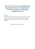 CSCS Practice Test 2026&sol;2027&colon; 80 Questions&NewLine;