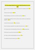 CEU Preventing Medical Errors Exam Guide Questions & Answers 2026