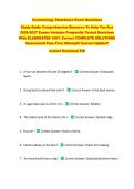 Cosmetology Stateboard Exam Questions  &NewLine;Study Guide Comprehensive Resource To Help You Ace &NewLine;2026-2027 Exams Includes Frequently Tested Questions &NewLine;With ELABORATED 100&percnt; Correct COMPLETE SOLUTIONS &NewLine;Guaranteed Pass First Attempt&excl;&excl; Current Update&excl;&excl;  &NewLine;Inst