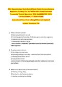 Ohio Cosmetology State Board Study Guide Comprehensive &NewLine;Resource To Help You Ace 2026-2027 Exams Includes &NewLine;Frequently Tested Questions With ELABORATED 100&percnt; &NewLine;Correct COMPLETE SOLUTIONS  &NewLine;Guaranteed Pass First Attempt&excl;&excl; Current Update&excl;&excl;  &NewLine;Instant Downl