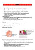 Detailed notes in transport of CO2 and oxygen&comma; role and structure of haemoglobin and composition and formation of blood and tissue fluid 