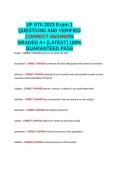 UF STA 2023 Exam 1 EXAM QUESTIONS AND VERIFIED CORRECT ANSWERS GRADED A&plus; -LATEST - 100- GUARANTEED PASS&period;docx&NewLine;&NewLine;