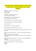 APM Final Exam &lpar;Complete Set&rpar; with all Correct & 100&percnt; Verified Answers &vert;Actual Complete Exam &vert;Already Graded A&plus;