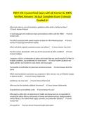 PHM 101 Course Final Exam with all Correct & 100&percnt; Verified Answers &vert;Actual Complete Exam &vert;Already Graded A&plus;