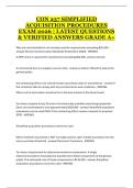 CON 237 Simplified Acquisition Procedures &ndash; Exam Study Guide 2025&sol;2026 &ndash; Latest Questions and Verified Answers