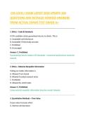 CFA LEVEL I EXAM LATEST 2026 UPDATE 100 &NewLine;QUESTIONS AND DETAILED VERIFIED ANSWERS &NewLine;FROM ACTUAL EXAMS TEST GRADE A&plus; 