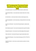 PNB 2265 Exam Questions with Correct Answers Only