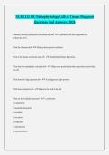 NUR 3125 FIU Pathophysiology Cells & Tissues Play posit Questions And Answers - 2026