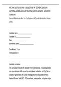 NYC DCAS ELECTRICIAN EXAM - &lpar;80 QUESTIONS&rpar; UP-TO-DATE ACTUAL EXAM&NewLine;QUESTIONS AND 100&percnt; ACCURATE SOLUTIONS &vert; VERIFIED ANSWERS - INSTANT PDF&NewLine;DOWNLOAD
