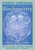Biochemistry solutions manual 4th edition voet