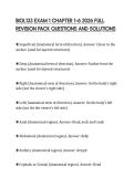 BIOL133 EXAM 1 CHAPTER 1&ndash;6 2026 FULL&NewLine;REVISION PACK QUESTIONS AND SOLUTIONS&NewLine;