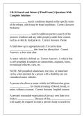 LD&colon;16 Search and Seizure &lpar;&ast;Final Exam&ast;&rpar; Questions With Complete Solutions&NewLine;&NewLine;