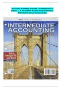 Test Bank for Intermediate Accounting 17th Edition Kieso &sol; All Chapters 1 - 24  Covered With Questions And Veified Solutions With Detailed Rationales And Case Studies&period;