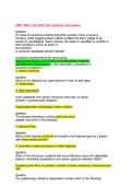 NRNP 6665 FINAL EXAM QUESTIONS AND ANSWERS UPDATED VERIFIED 100&percnt;&semi; Walden University&NewLine;