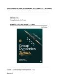 Group Dynamics for Teams&comma; 6th Edition &lpar;Levi&comma; 2021&rpar;&comma; Chapter 1-17 All Chapters&period;