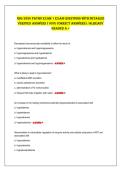 NSG 3850 Patho Exam 1 Exam QUEStIoNS WIth DEtaILED&NewLine;VERIFIED aNSWERS &lpar;100&percnt; CoRRECt aNSWERS&rpar; &sol;aLREaDY&NewLine;GRaDED a &plus;