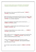 NACE CIP 1 CBT STUDY EXAM &vert; QUESTIONS AND ANSWERS &vert; &NewLine;VERIFIED ANSWERS GRADED A&plus; &vert; LATEST EXAM UPDATE 