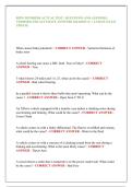 BMW MEMBERS ACTUAL TEST &vert; QUESTIONS AND ANSWERS &vert; &NewLine;VERIFIED AND ACCURATE ANSWERS GRADED A&plus; &vert; LATEST EXAM &NewLine;UPDATE