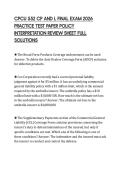 CPCU 552 CP AND L FINAL EXAM 2026&NewLine;PRACTICE TEST PAPER POLICY&NewLine;INTERPRETATION REVIEW SHEET FULL&NewLine;SOLUTIONS