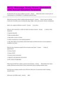 MCQ&colon; Massage Study Exam Questions with Actual Detailed Answers&period;&NewLine;&NewLine;
