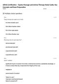 AEMA Certification &ndash; Equine Massage and Animal Therapy Study Guide&comma; Key Concepts and Exam Preparation