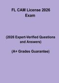 Florida CAM License 2026 Exam PDF Study Guide &vert; Practice Questions & Certification Prep