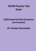 GCOR Practice Test PDF &vert; Railroad Rules Mock Exam Questions & Answers Study Guide