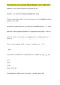 West Virginia Contractor License Test Exam Complete Questions and Answers