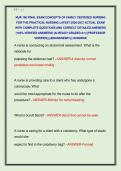 NUR 166 FINAL EXAM CONCEPTS OF FAMILY CENTERED NURSING &NewLine;FOR THE PRACTICAL NURSING LATEST 2026-2027 ACTUAL EXAM &NewLine;WITH COMPLETE QUESTIONS AND CORRECT DETAILED ANSWERS &NewLine;&lpar;100&percnt; VERIFIED ANSWERS&rpar; &vert;ALREADY GRADED A&plus;&vert; &vert;&vert;PROFESSOR &NewLine;VERIFIED&vert;&vert; &vert;&vert;BRANDNEW&excl;&excl;&excl;&vert;&vert; H