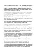 SUA EXAM REVIEW QUESTIONS AND ANSWERS 2026