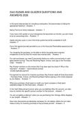SUA EXAMS AND QUIZZES QUESTIONS AND ANSWERS 2026